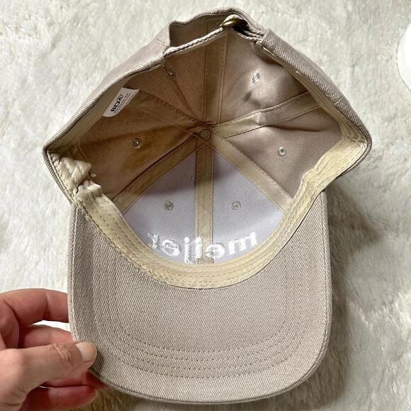 Meijer Unisex Beige Dad Hat Embroidered Logo Adjustable Cap - Picture 7 of 8